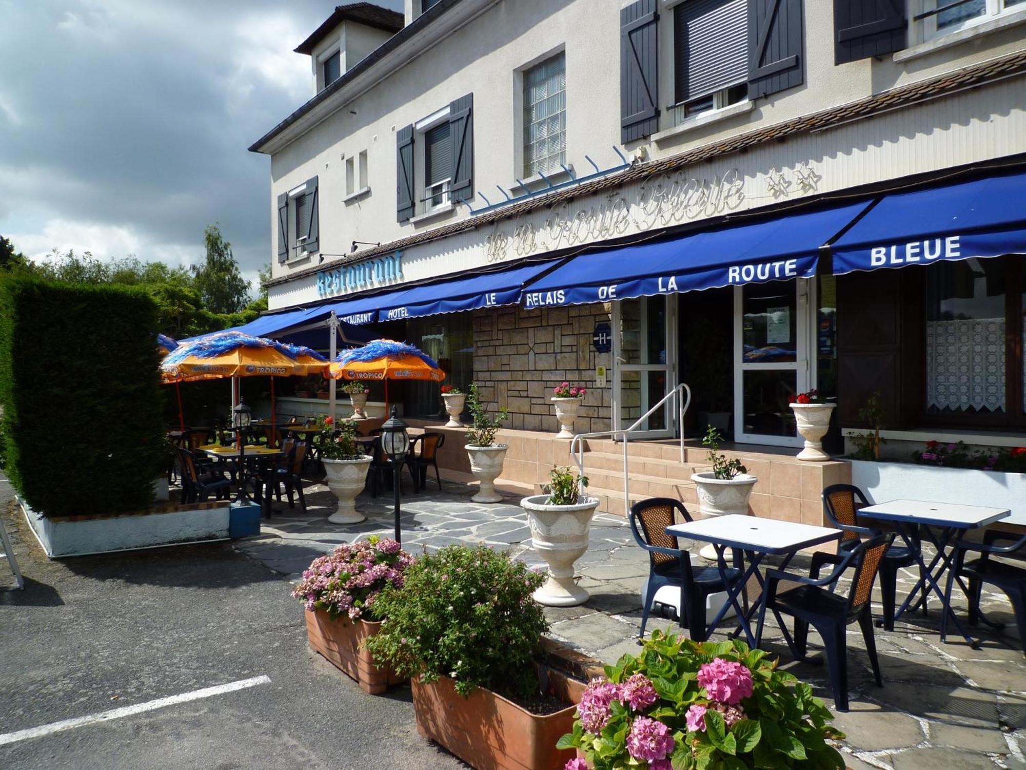 Hotel Le Relais De La Route Bleue Saint-Loup  Exterior foto